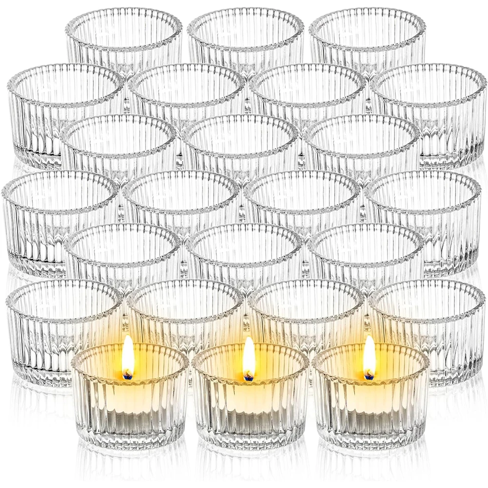 6/12pcs Clear Tealight Candle  - Candle Glass Supplies review and price
