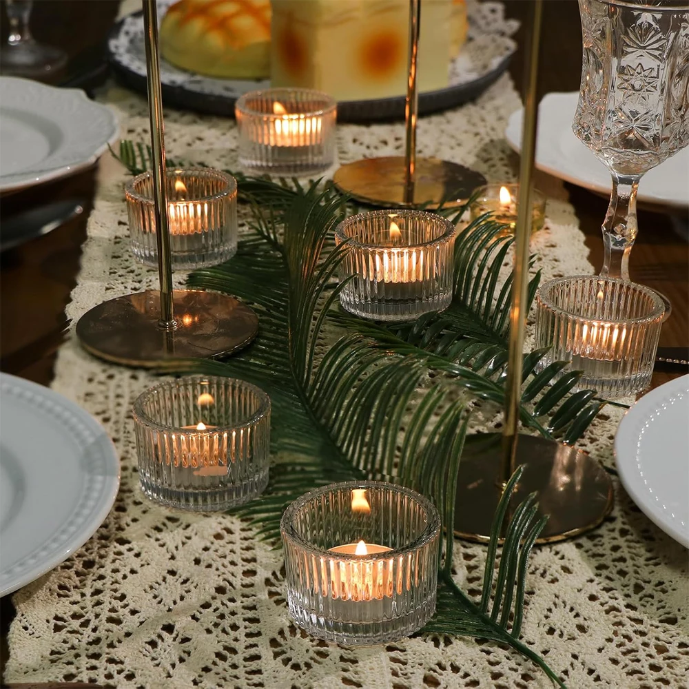 6/12pcs Clear Tealight Candle  - Candle Glass Supplies review and price