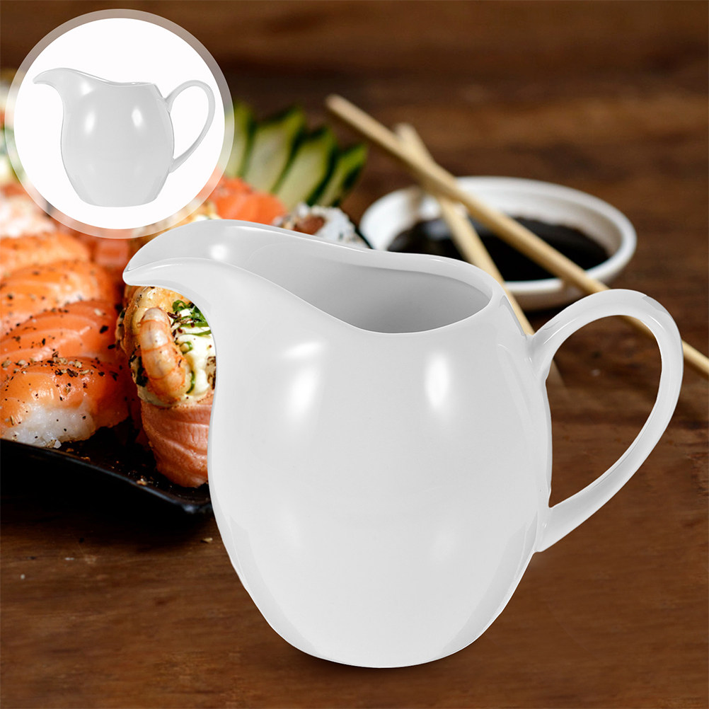 2Pcs Ceramic Milk Jug Creamer  - Pour Spout Pitcher review and price