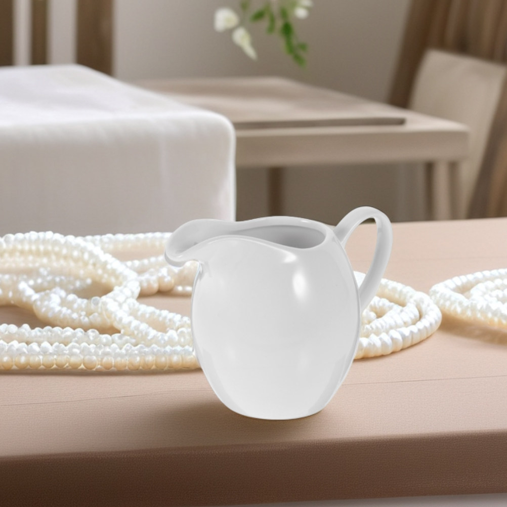 2Pcs Ceramic Milk Jug Creamer  - Pour Spout Pitcher review and price
