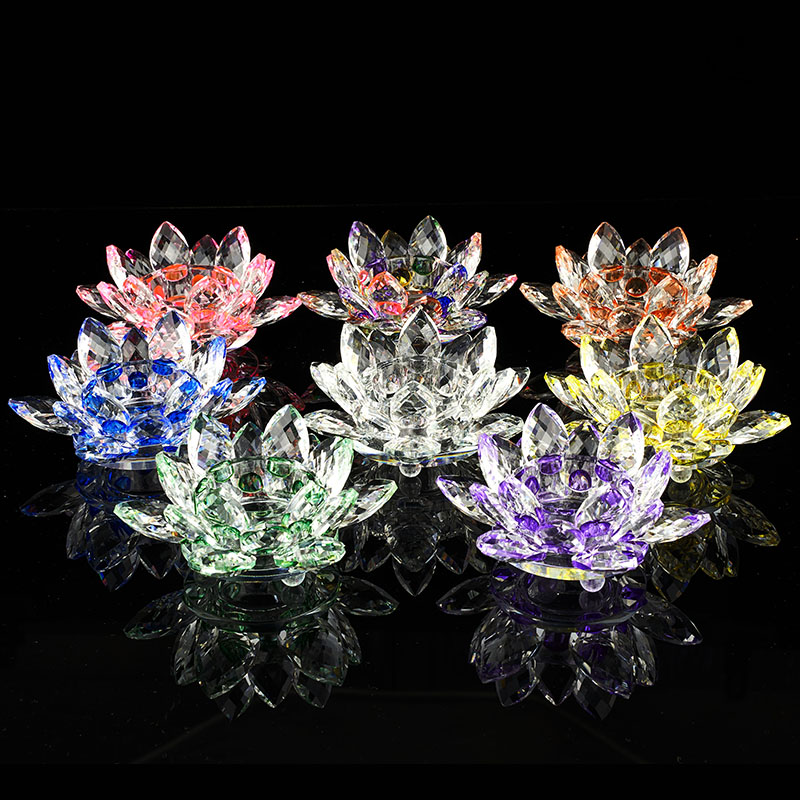 Handcrafts Crystal Lotus Flowe - Candle Glass Supplies review and price