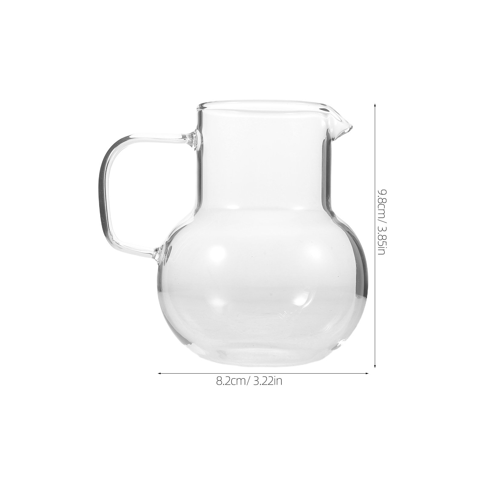 6.8oz 200Ml Glass Pitcher Shar - Pour Spout Pitcher review and price