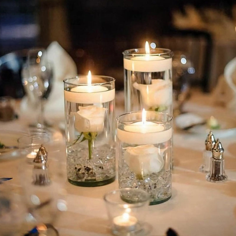 1pcs Clear Cylinder Glass Cand - Candle Glass Supplies review and price