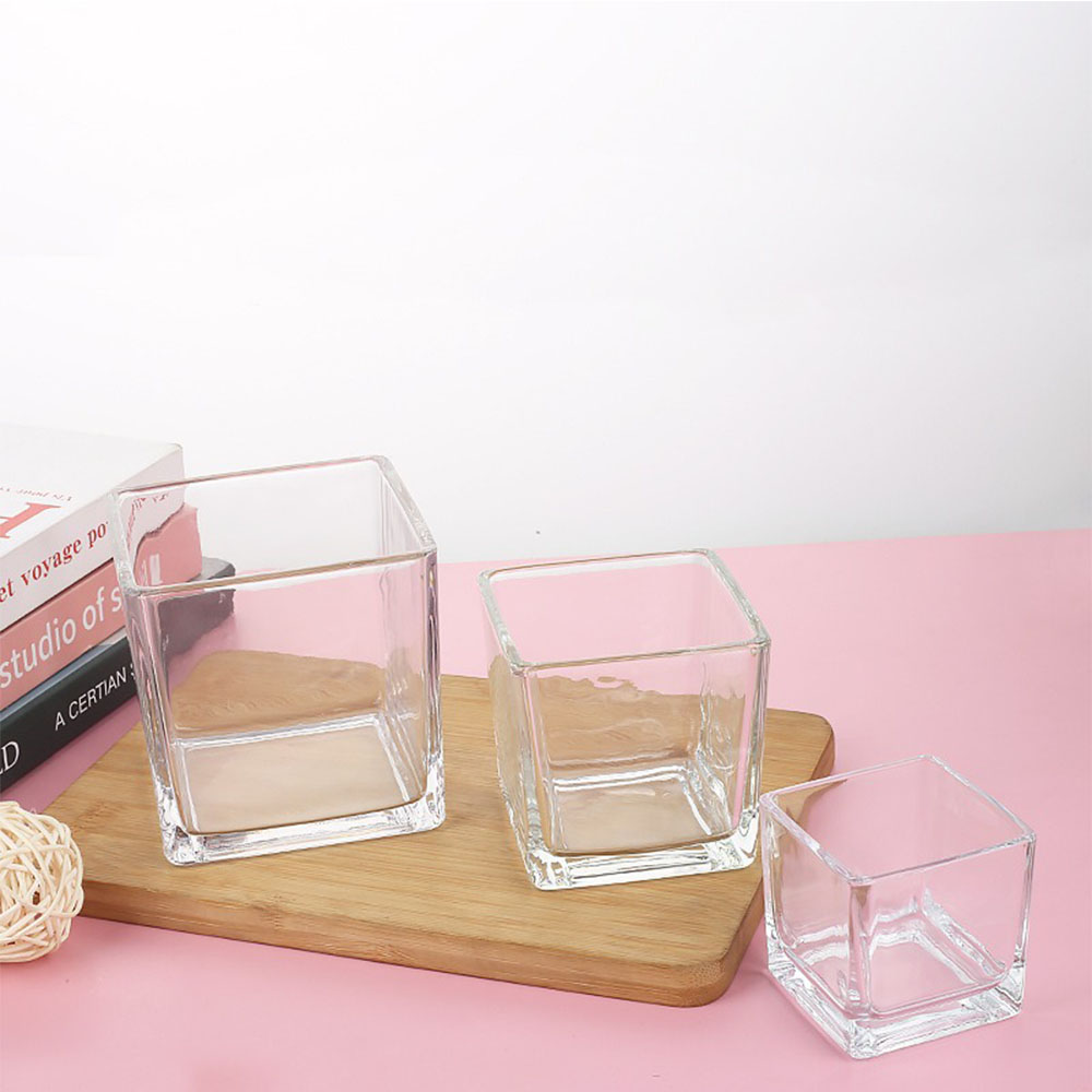 Geometry Square Candlestick In - Candle Glass Supplies review and price